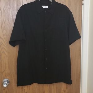 $ Mens short sleeve button down